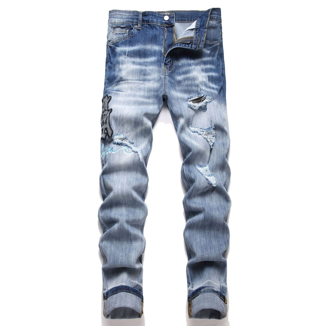 Amiri Jeans Ripped Stretch Jeans