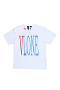 VLONE RED LIPSTICK OG EMBROIDERED T-SHIRT (white)