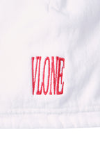 VLONE RED LIPSTICK OG EMBROIDERED HOODIE (white)