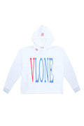 VLONE RED LIPSTICK OG EMBROIDERED HOODIE (white)