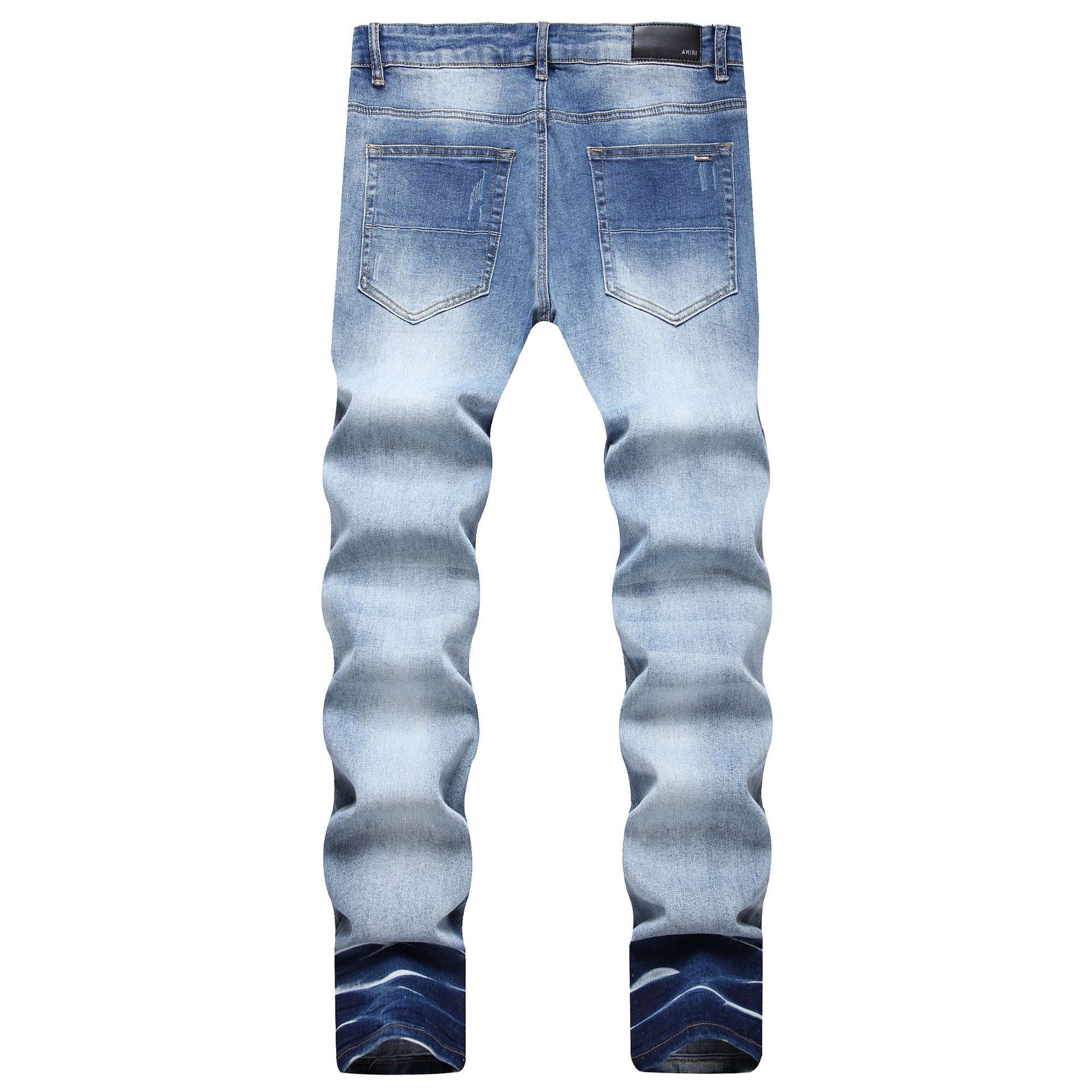 Amiri Jeans Ripped Stretch Jeans