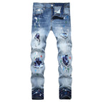 Amiri Jeans Ripped Stretch Jeans