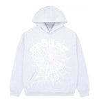 Sp5der OG Web Hoodie Heather Grey