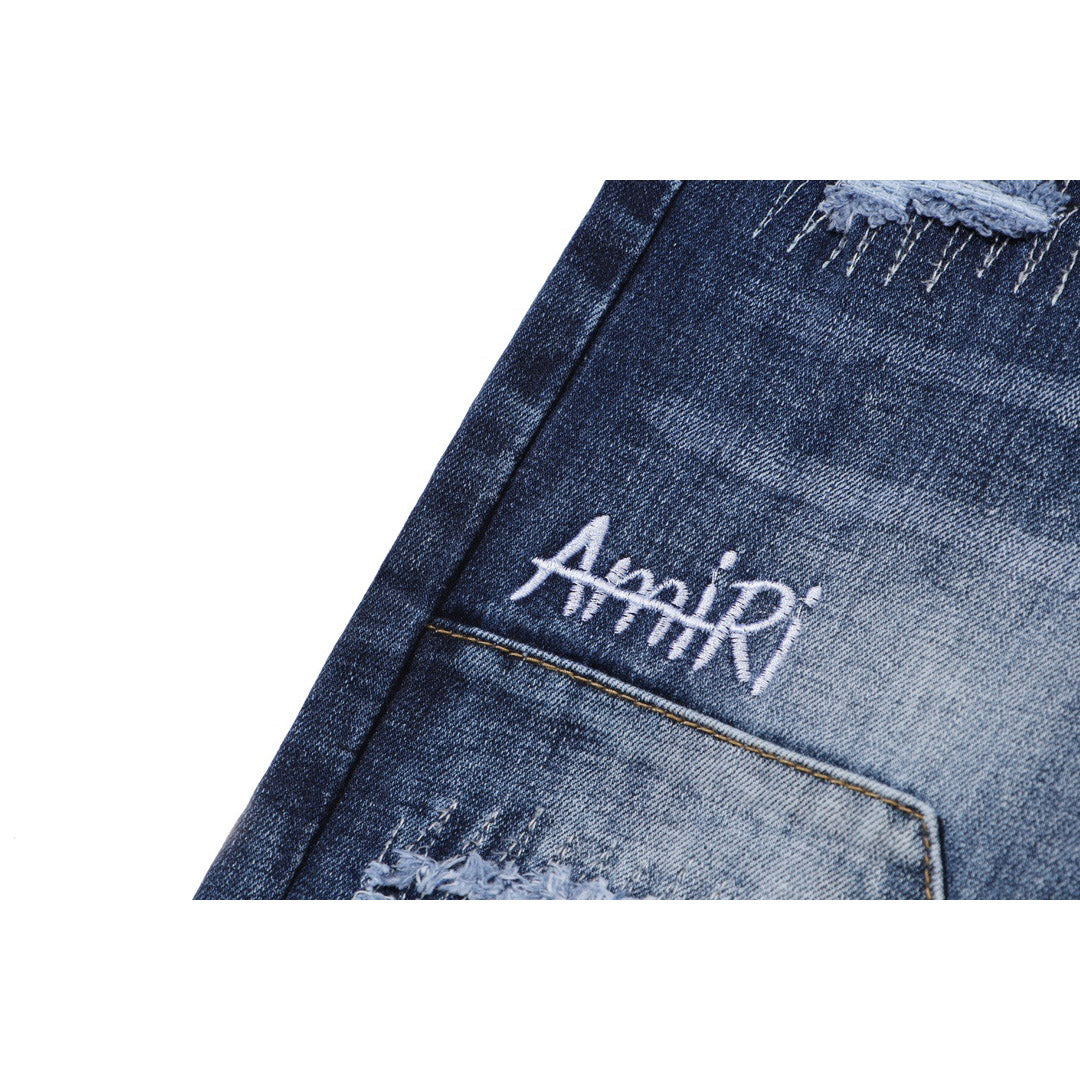 Amiri Jeans Trendy Casual Ripped Jeans