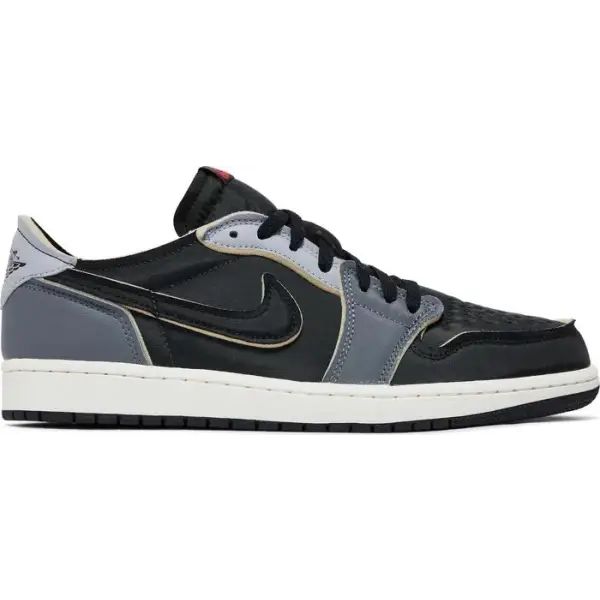 Air jordan 1 retro low og ex 'dark smoke grey'