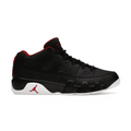 Air Jordan 9 Retro Low Blk/Red/Wht Basketball Shoe