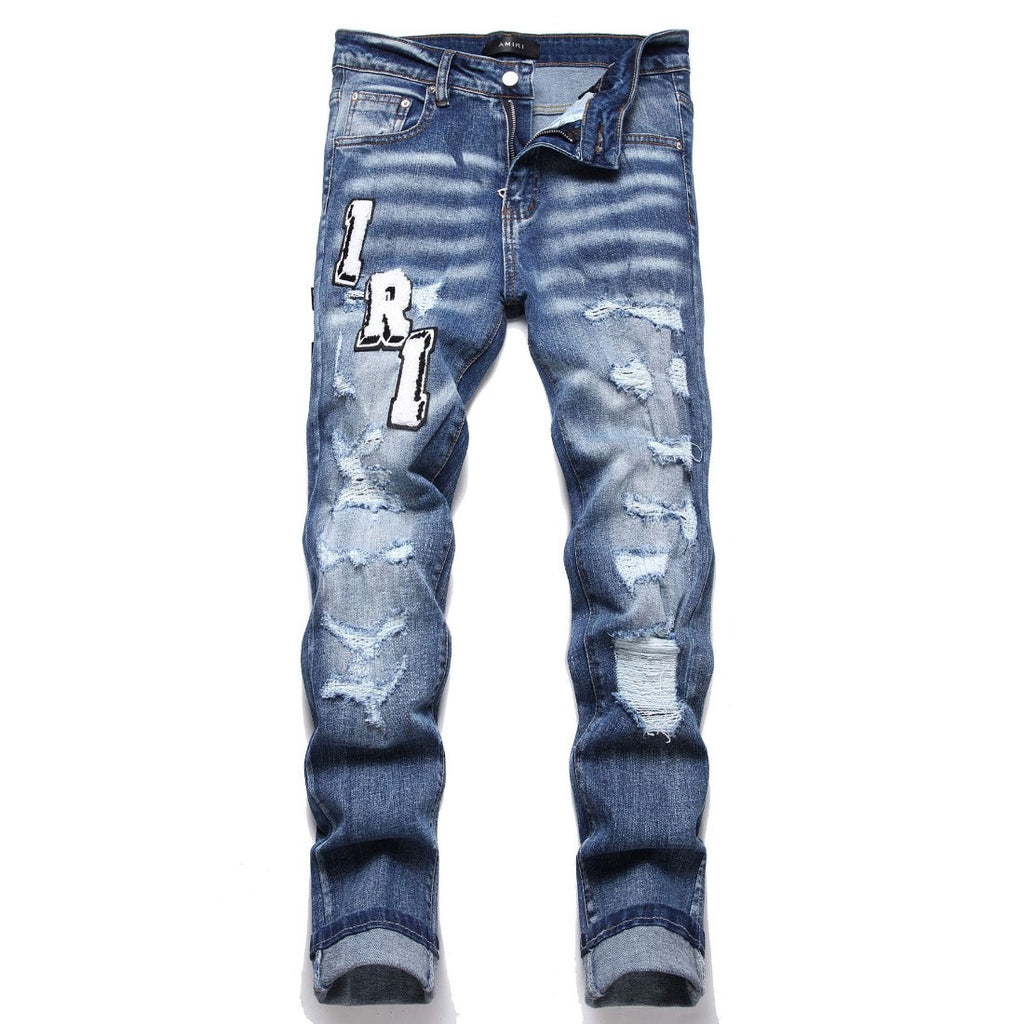 Amiri Jeans Ripped Stretch Jeans