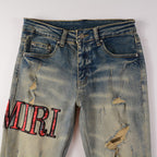 Amiri Jeans High Street Distressed#888