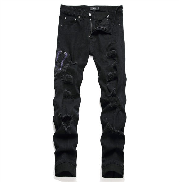 Amiri Jeans Ripped Stretch Jeans